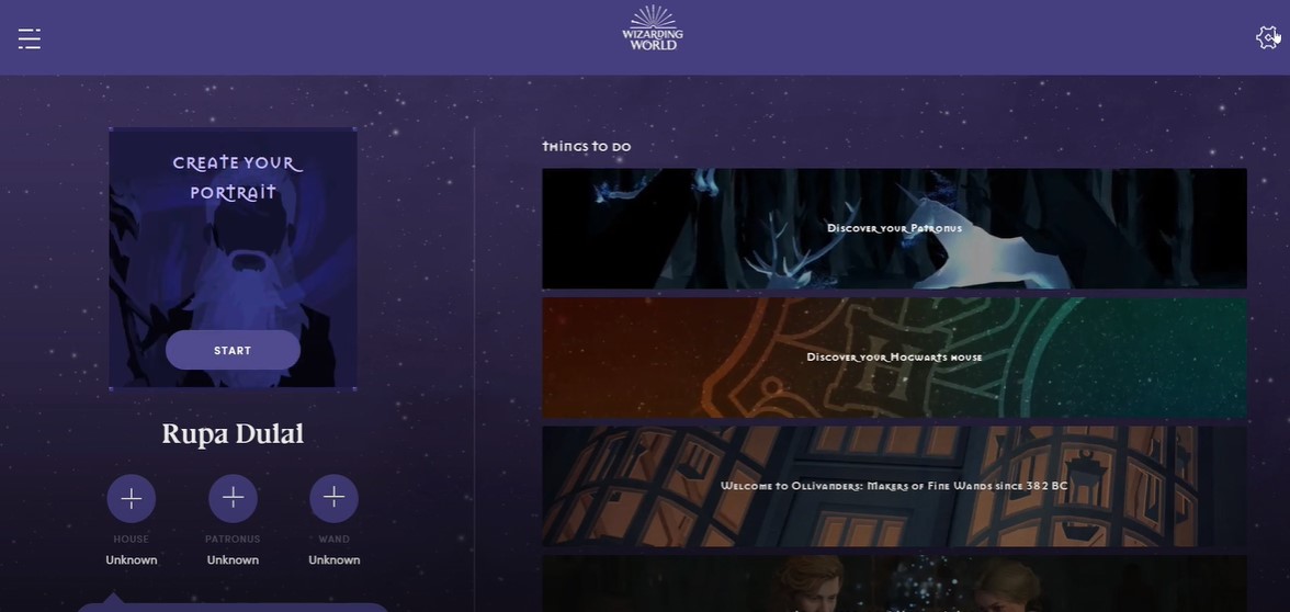 how to delete Pottermore account