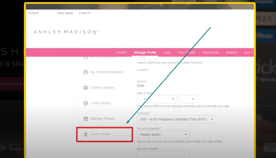 How to Delete Ashley Madison Account