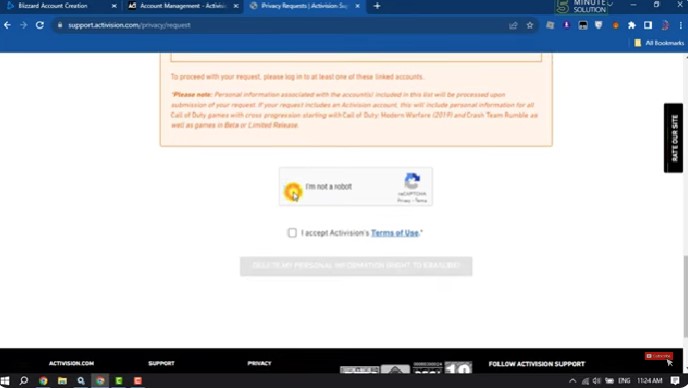 How to Delete Activision Account easily
