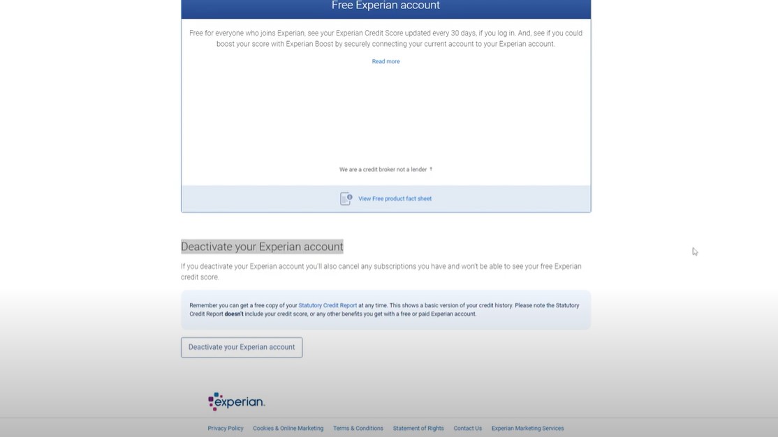 How to Delete Experian Account Easily